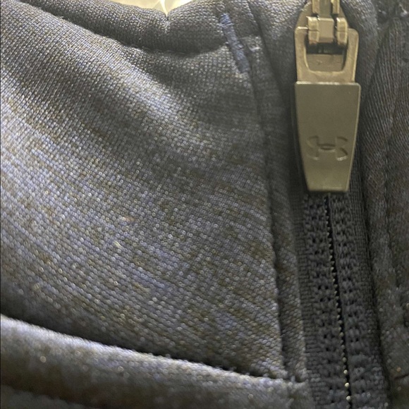 UA Storm 1 fleece Jacket Navy Blue - Picture 3 of 5